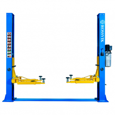 Автоподъемник двухстоечный ROSSVIK T4H г/п 4.0т, 380В, электрогидравлический с нижней синхронизацией